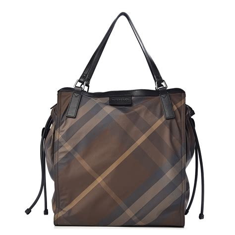 burberry nylon shopper tote bag|Burberry buckleigh packable nylon tote.